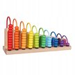 Drewniane liczydło dla dzieci zabawka edukacyjna ECOTOYS (1)
