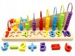 Zabawka edukacyjna liczydło,klocki cyfry ECOTOYS (3)
