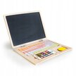 Drewniany laptop edukacyjny tablica magnetyczna ECOTOYS (2)