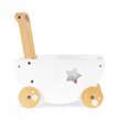Drewniany wózek dla lalek chodzik pchacz 2w1 ECOTOYS (2)