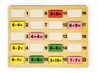 Klocki matematyczne z tablicą domino edukacyjne ECOTOYS (4)