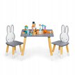 Stół stolik +2 krzesła meble dla dzieci zestaw ECOTOYS (4)