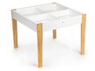 Stół stolik z dwoma krzesłami zestaw mebli dla dzieci ECOTOYS (4)