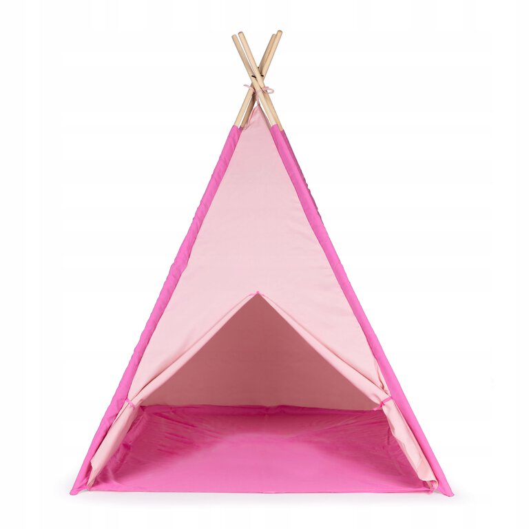 Namiot namiocik tipi indiański wigwam różowy dla dzieci ECOTOYS (1)