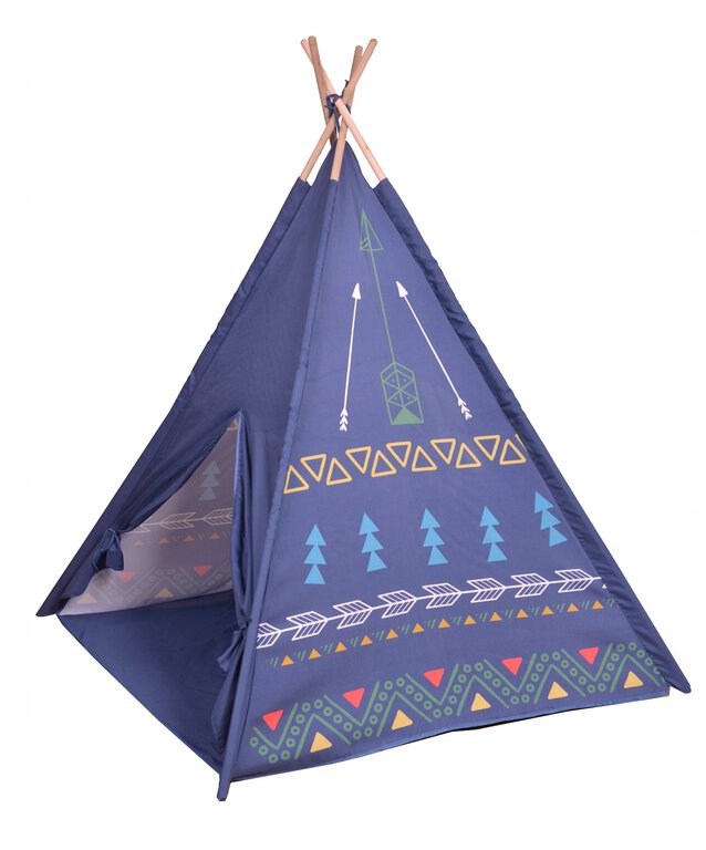 Namiot namiocik tipi wigwam domek dla dzieci fioletowy (1)