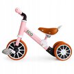 Rower rowerek trójkołowy biegowy z pedałami 2w1 Różowy ECOTOYS (3)