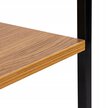 Regał drewniany nowoczesny szafka nocna 2 półki LOFT (3)
