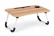 Podstawka pod laptopa stolik do łóżka 60x40cm - Wood (3)