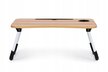 Podstawka pod laptopa stolik do łóżka 60x40cm - Wood (2)