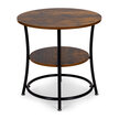 Stolik stół kawowy okrągły ława industrial ModernHome (1)
