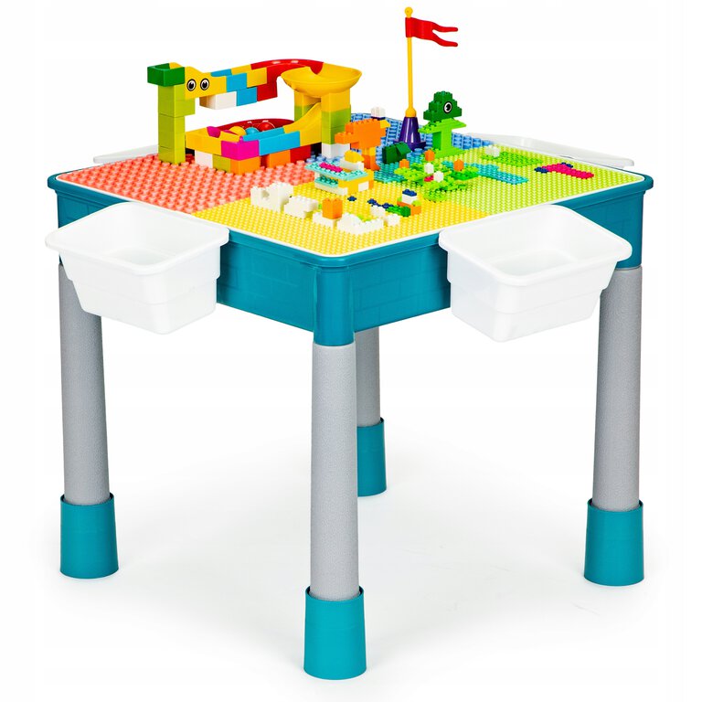 Stolik do zabawy krzesełko klocki dla dzieci (1)