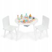 Stół stolik +2 krzesła meble dla dzieci komplet Ec (1)