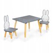 Stół stolik +2 krzesła meble dla dzieci zestaw Eco (2)