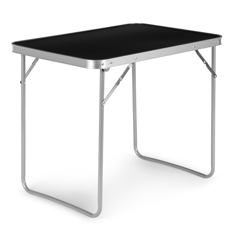 Stolik turystyczny stół piknikowy składany 70x50cm czarny (1)